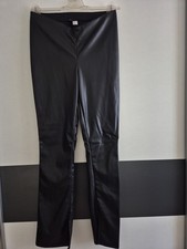 H&M Leder Leggings GR. M