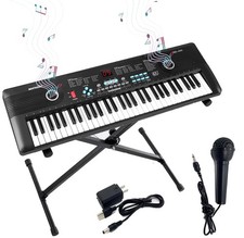 Electric Piano w/Mic Stand