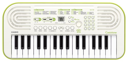 Weißes casio keyboard 50 - weißes,