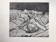 Rolf Lindemann Aquatinta nummeriert 77/100 datiert 1977 signiert