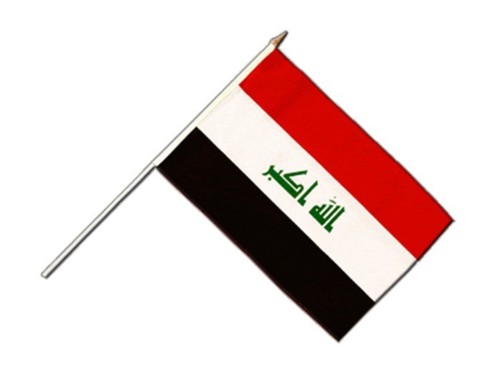 Irak 2009 stockflagge flaggen - stockflagge,