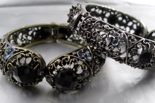 Armreif sheila klappbar onyx - klappbar,