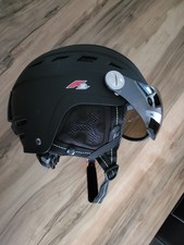 F2 WC WORLDCUP SKI & SNOWBOARD MIT VISIER HELM BLACK GR. L/XL 58-62 CM wie NEU