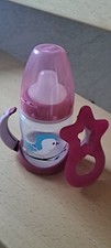 NUK Trinklerntasse Tasse für Kleinkinder 5 teilig + Gratis Beißring / Beißstern