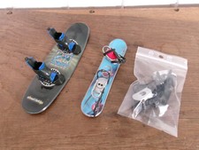 Tech Deck Fingerboard Wakeboard Double Up Greg Nelson + Snowboard Palmer + accs