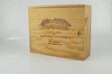 Weinkiste Holz Kasten Domaine De Lancien Courrier Deko - leer ✅