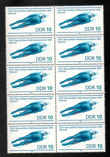 Ddr 1985 rennschlitten - 1985,