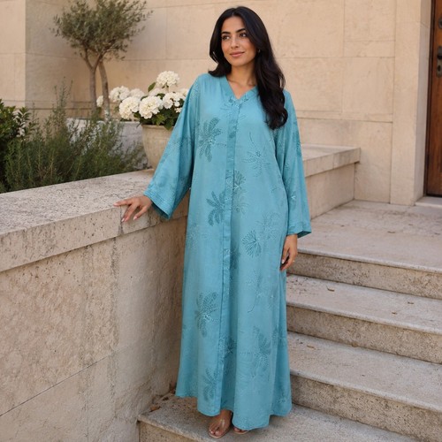 Samiraa langes kaftankleid 2xl - langes,