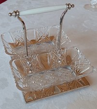 Vintage Serviertablett mit 2