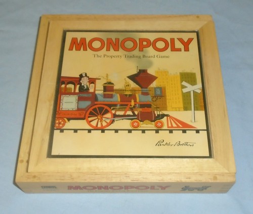 Monopoly nostalgie holz - nostalgie,