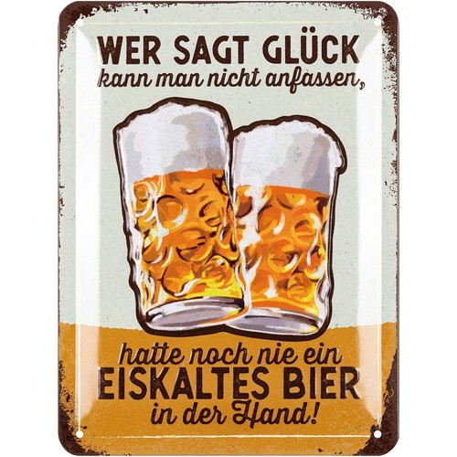 Blechschilder retro bier - bier, bar