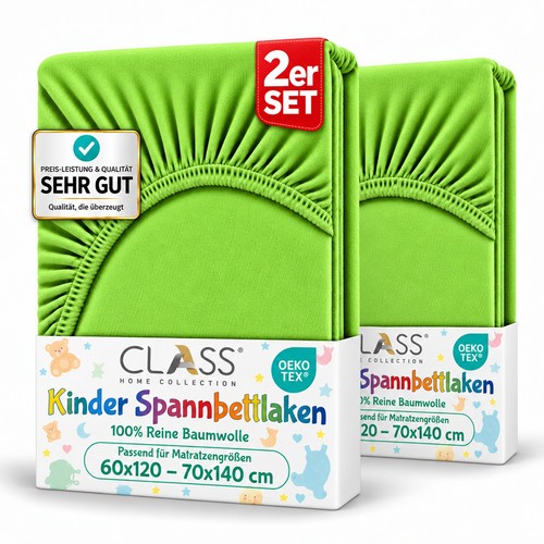 2er set baby spannbettlaken - set,
