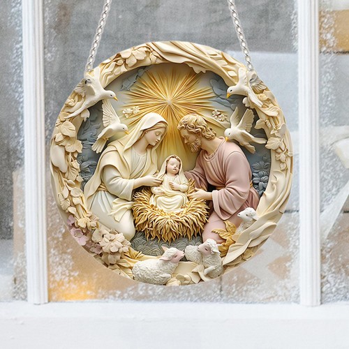 Krippen-Weihnachtsornament