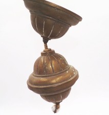 Alter Lampenzug Messing für