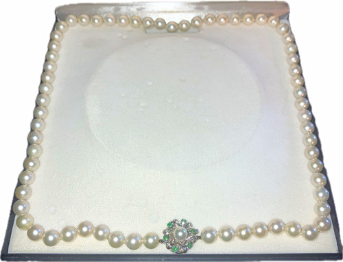 Elegante lange perlenkette mit - perlenkette,