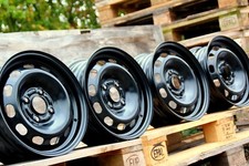 4x Stahlfelgen 15 Zoll ET23