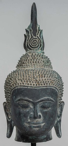 Buddha statue antik khmer - statue,