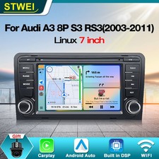 7 zoll Für Audi A3 8P S3 RS3