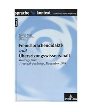 Fremdsprachendidaktik und Übersetzungswissenschaft: Beiträge zum VERBAL-Worksh