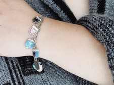 Vintage bettelarmband 800 835 - vintage, 800/835