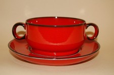 Suppentasse 2tlg scandic rot - 2tlg.,