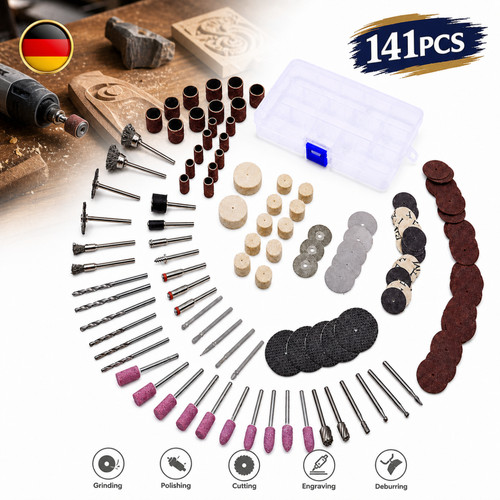 141tlg zubehör für dremel - 141tlg,