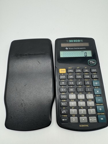 Texas instruments eco rs - texas,