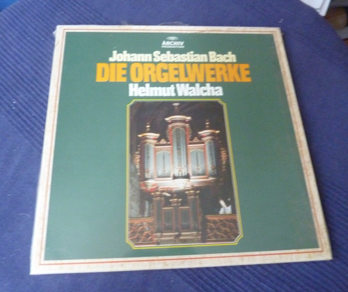 4lp helmut walcha bach - helmut,