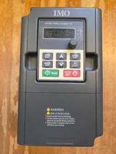 2PS Drehmaschine Drehzahlregler 1,5kW IMO IDRIVE 230V 1PH auf 3PH Inverter XKL-150-21