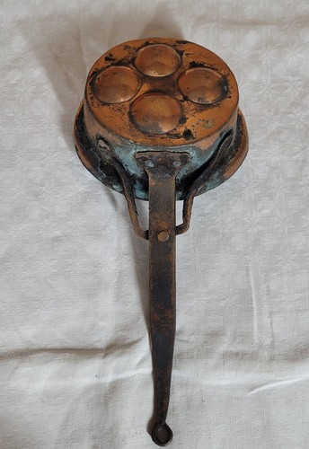 Kupfer schnecken pfanne - kupfer, wand