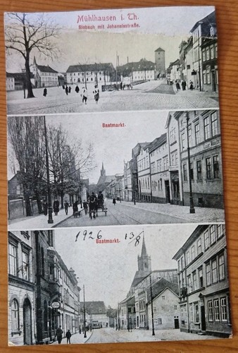 Mühlhausen 1926 - ak, |