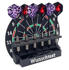 Dartpfeilhalter mit Wunschtext