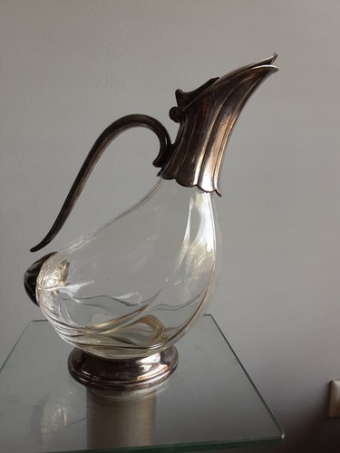 Alte glas karaffe - alte, dekanter