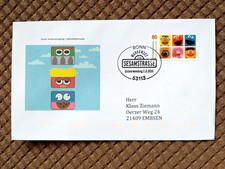 BRD 2020 FDC, "Sesamstraße"