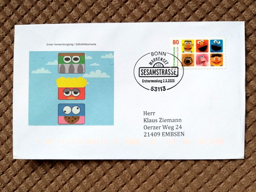 Brd 2020 fdc - 2020, fdc,
