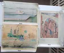 3 x Lyonel Feininger