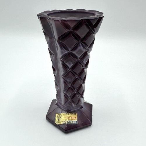 Kleine glas vase - glas,