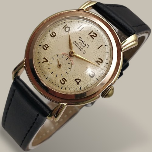 Calvy uhr 35mm 50er jahre - uhr,