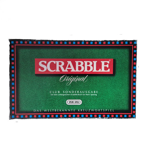 Scrabble club sonderausgabe - scrabble,