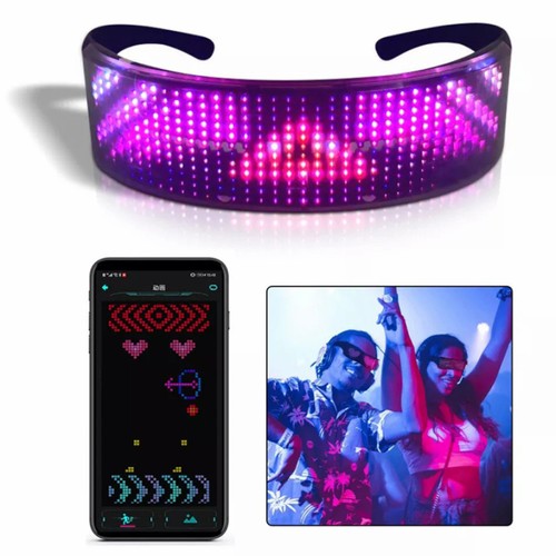 Led leuchtende brille party - led,