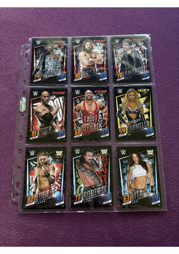 Wwe slam attax then now - attax,