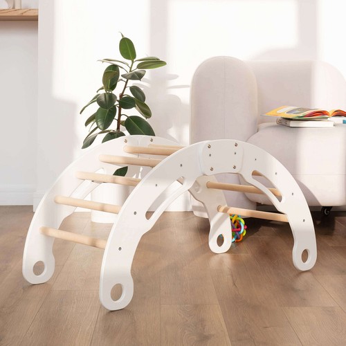 Kletterbogen aus holz - aus,