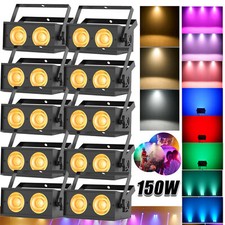 10X 150W RGBW Mini COB LED Par