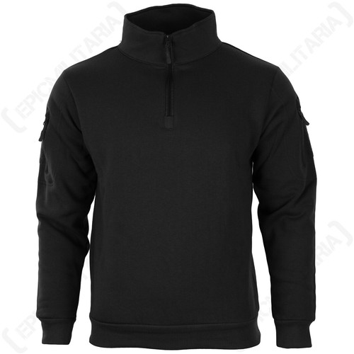 Schwarzes sweatshirt mit - schwarzes,