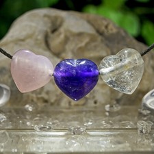 3er Set Herz Anhänger