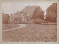 Foto auf Pappe - Gutshaus in