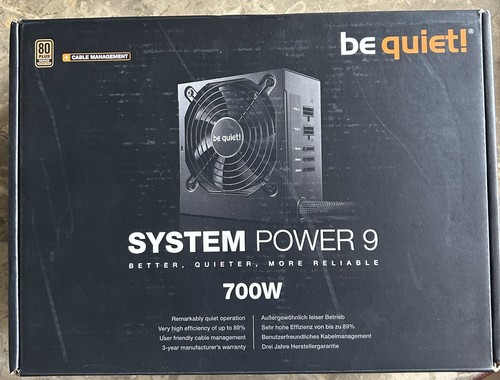 Quiet system power 9 - quiet!,