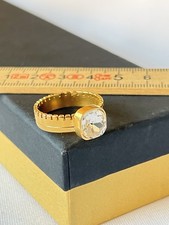 Gold Ring Damen Breit