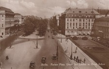 AK BERLIN PARISER PLATZ UNTER