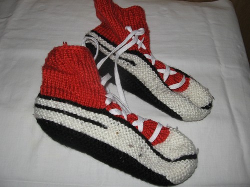 Socken handgestrickt - socken,